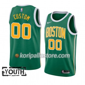 Boston Celtics Custom 2018-19 Nike Vihreä Lasten Pelipaidat Swingman